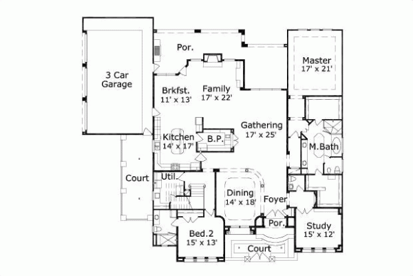 Main Floor Plan: 19-783