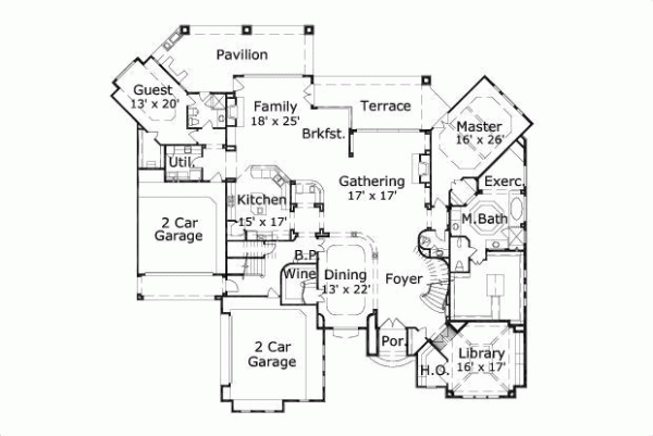 Main Floor Plan: 19-784