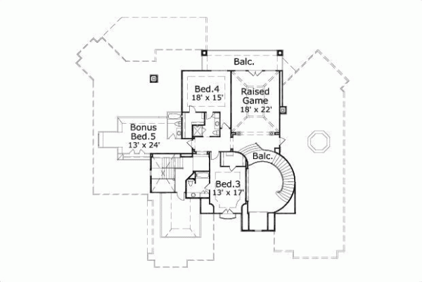 Upper/Second Floor Plan: 19-784