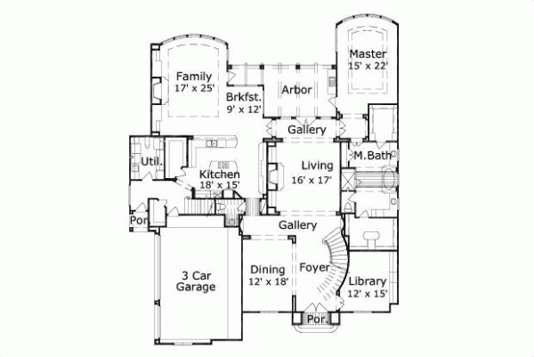 Main Floor Plan: 19-785