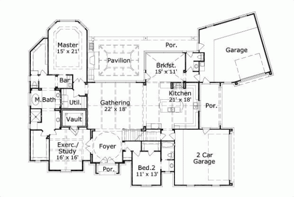 Main Floor Plan: 19-787