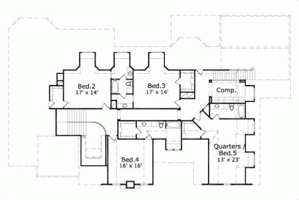 Upper/Second Floor Plan: 19-788