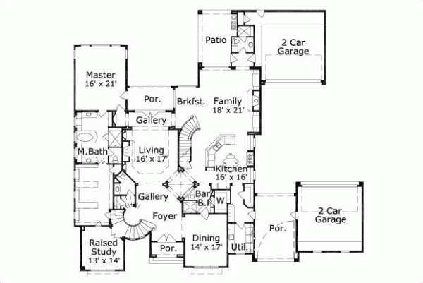 Main Floor Plan: 19-790