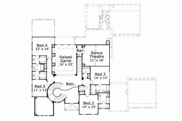Upper/Second Floor Plan: 19-790