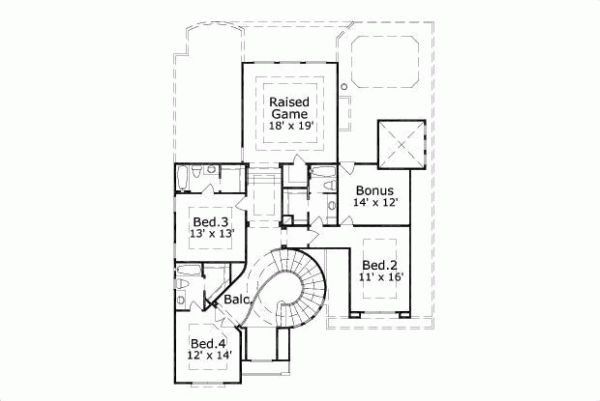 Upper/Second Floor Plan: 19-794
