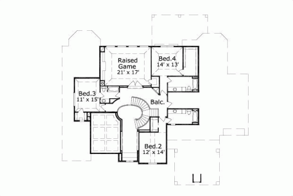 Upper/Second Floor Plan: 19-795