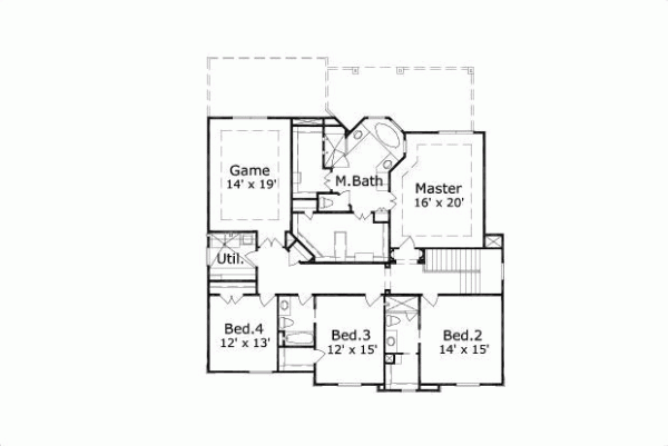 Upper/Second Floor Plan:19-796