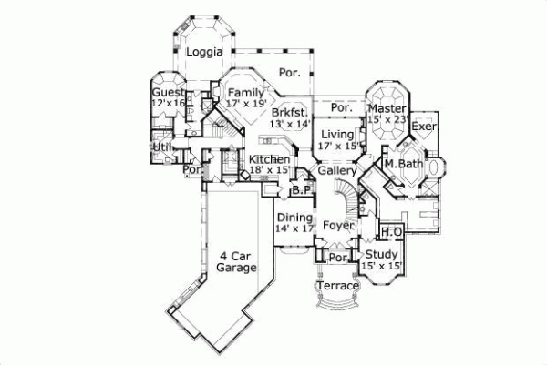 Main Floor Plan: 19-798