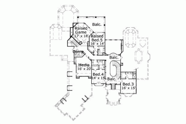 Upper/Second Floor Plan: 19-798