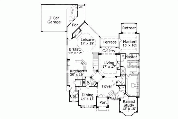 Main Floor Plan: 19-800