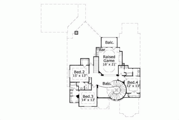 Upper/Second Floor Plan: 19-800