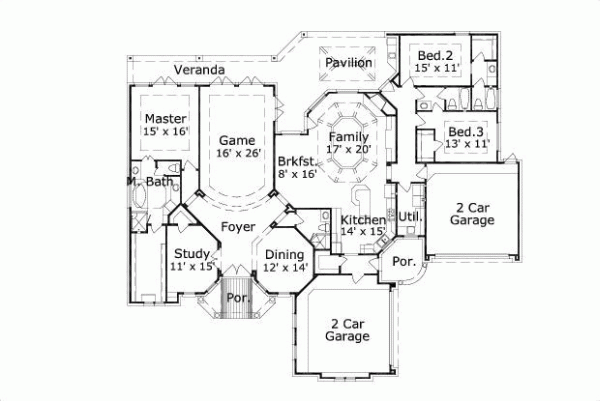 Main Floor Plan: 19-801