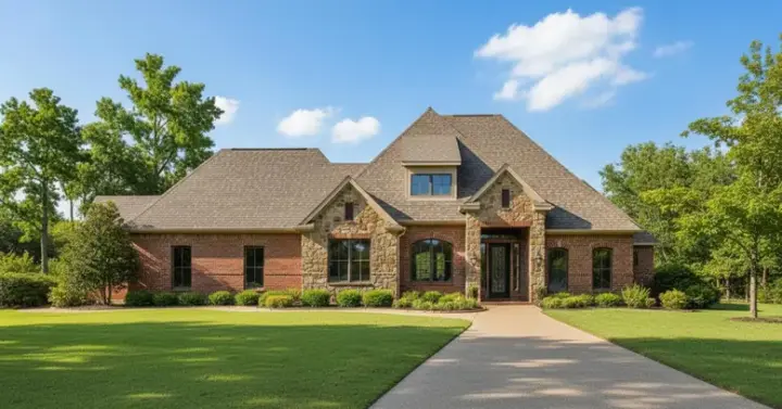 Traditional house plans 19-803 - front exterior, 2,904 sq ft, 4 bed, 3 bath house plans | Monster House Plans