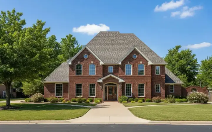 Traditional house plans 19-804 - front exterior, 3,674 sq ft, 4 bed, 3 bath house plans | Monster House Plans