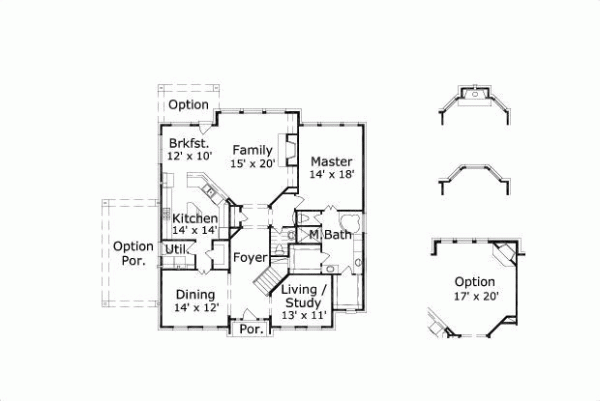 Main Floor Plan: 19-806
