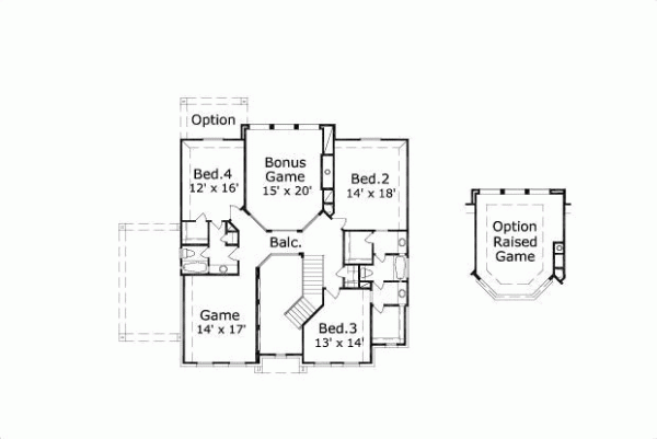 Upper/Second Floor Plan: 19-806