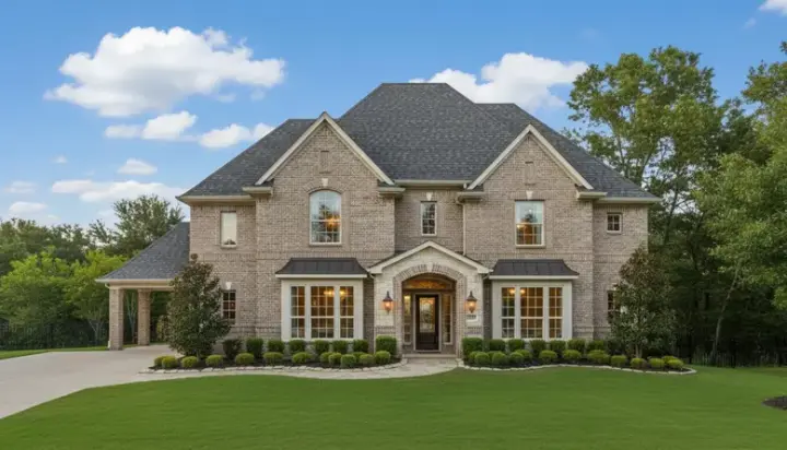 Traditional house plans 19-808 - front exterior, 3,674 sq ft, 4 bed, 3 bath house plans | Monster House Plans