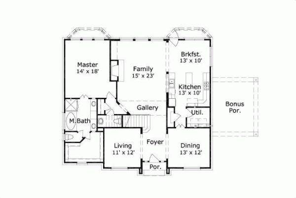 Main Floor Plan: 19-809