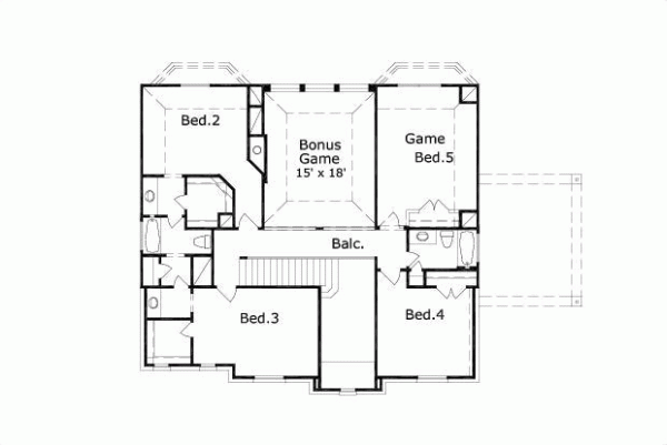 Upper/Second Floor Plan: 19-809