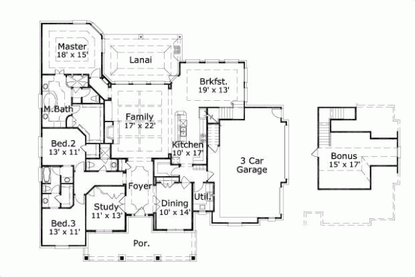 Main Floor Plan: 19-813