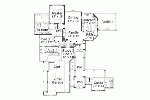 Main Floor Plan: 19-814