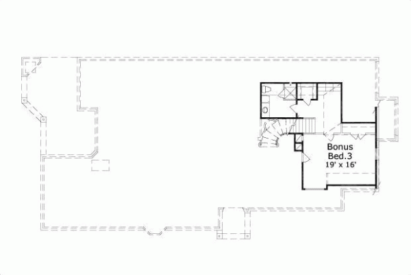 Upper/Second Floor Plan: 19-816