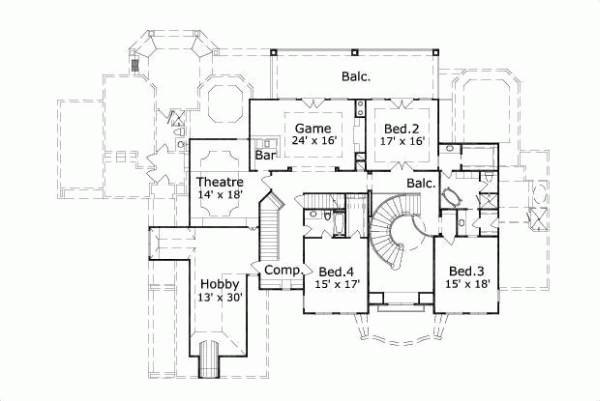 Upper/Second Floor Plan: 19-817