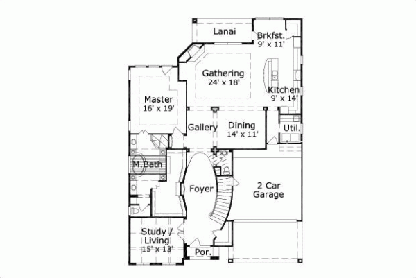 Main Floor Plan: 19-819