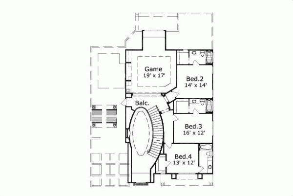 Upper/Second Floor Plan: 19-819