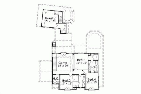 Upper/Second Floor Plan: 19-823
