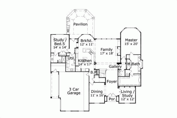 Main Floor Plan: 19-824