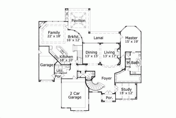 Main Floor Plan: 19-825