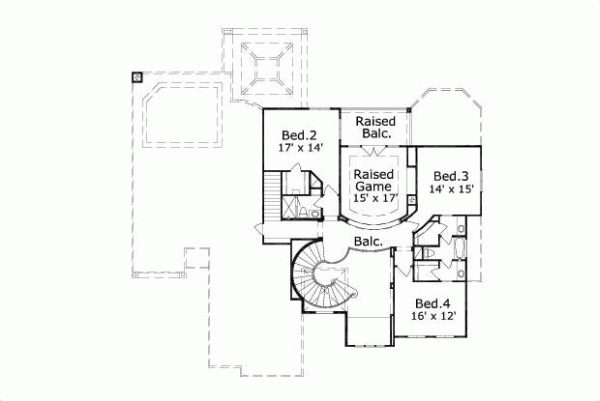 Upper/Second Floor Plan: 19-825