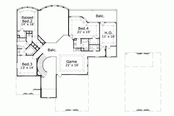 Upper/Second Floor Plan: 19-828