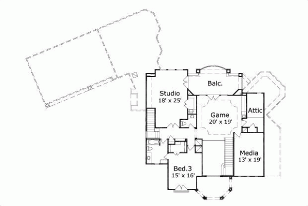 Upper/Second Floor Plan: 19-830