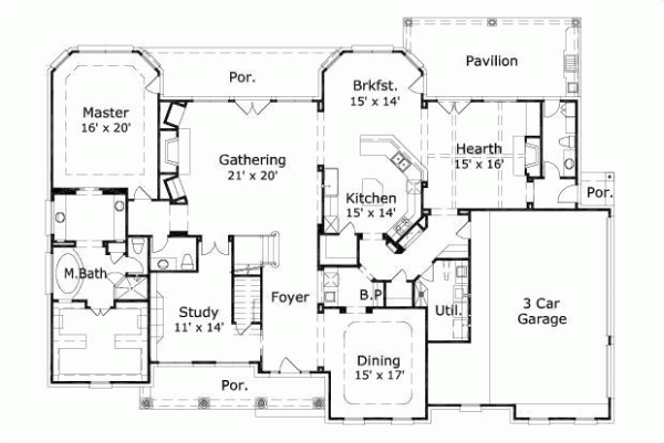 Main Floor Plan: 19-831