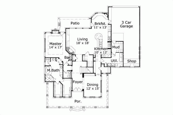 Main Floor Plan: 19-832