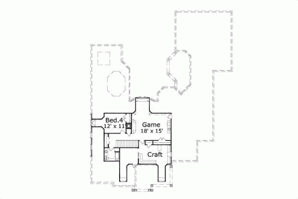 Upper/Second Floor Plan: 19-833