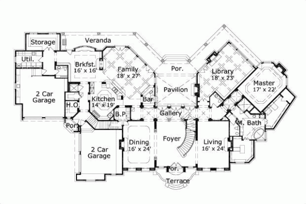 Main Floor Plan: 19-835