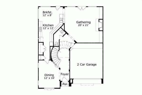 Main Floor Plan: 19-838