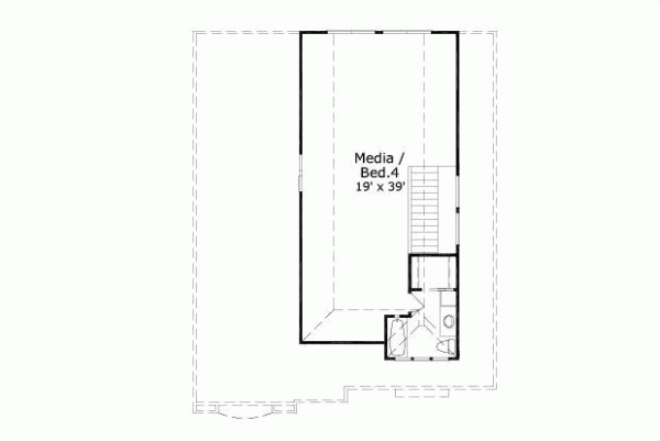 Upper/Second Floor Plan 19-838