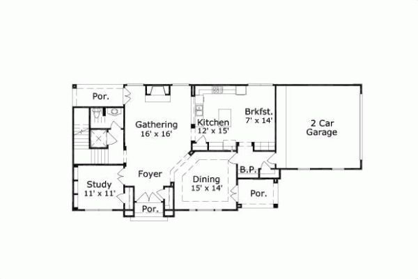 Main Floor Plan: 19-844