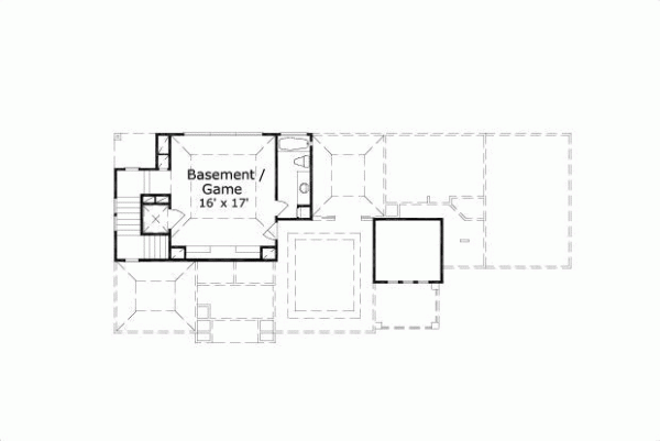 Upper/Second Floor Plan 19-844