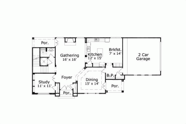 Main Floor Plan: 19-845