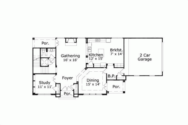 Main Floor Plan: 19-846