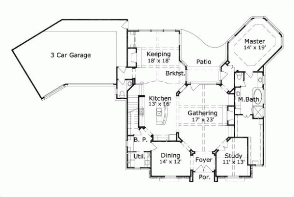 Main Floor Plan: 19-847