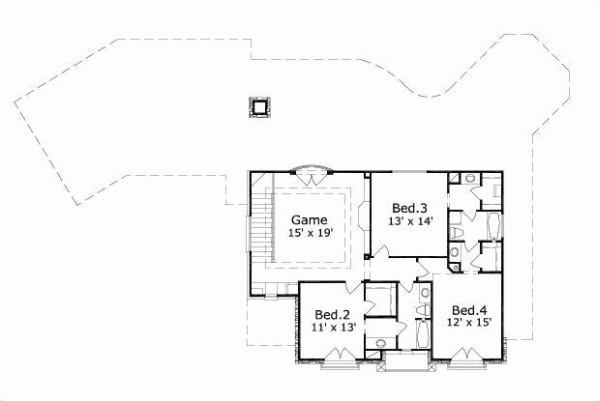 Upper/Second Floor Plan: 19-847