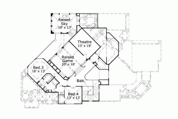 Upper/Second Floor Plan: 19-848