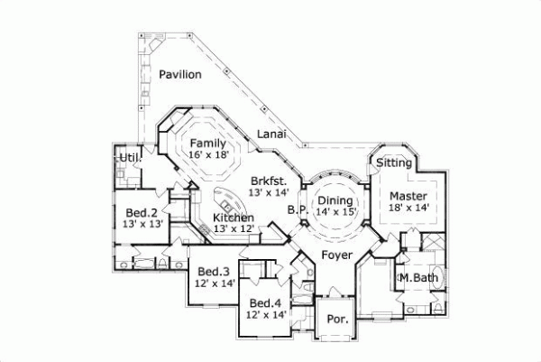Main Floor Plan: 19-851