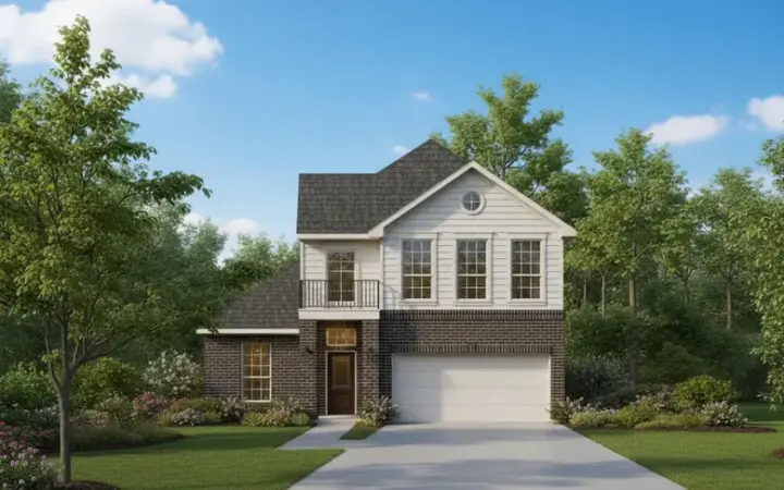Traditional house plans 19-857 - front exterior, 1,925 sq ft, 3 bed, 2 bath house plans | Monster House Plans